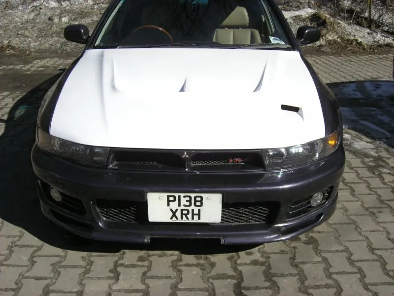 Mitsubishi Galant 96-03 Evo Style Fiberglass Hood [Autor] 1