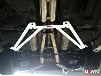 Nissan 350Z 02-08 Ultraracing 4-Point Rear Member Brace 1