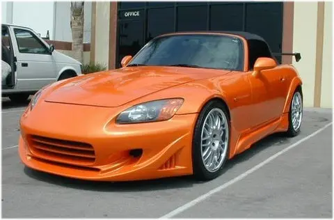 Honda S2000 Six-Aerodynamics Veilside Look Front Bumper 1