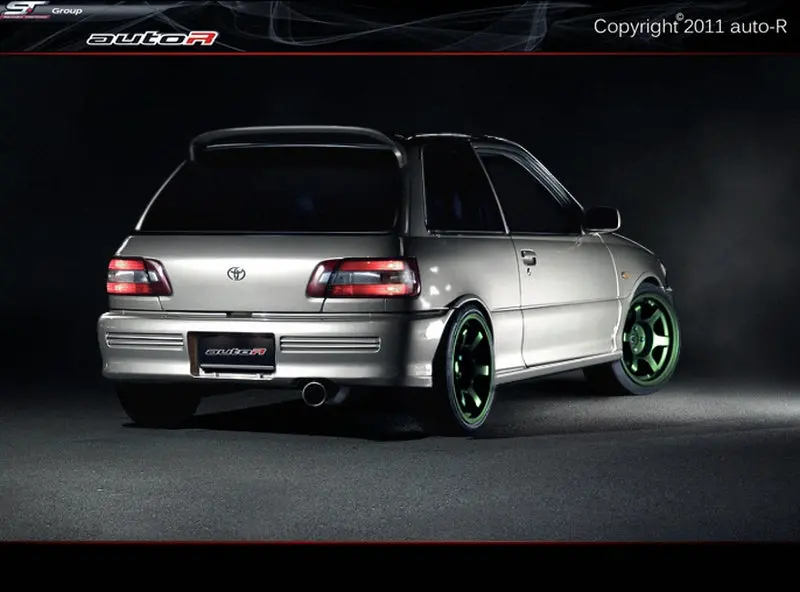 Toyota Starlet Gt Turbo Rearbumper [Autor] 1