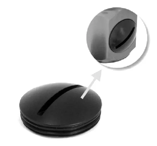 Screw-In Plug Blocks Off Recirc Or Atmospheric Outlet [Gfb] 1