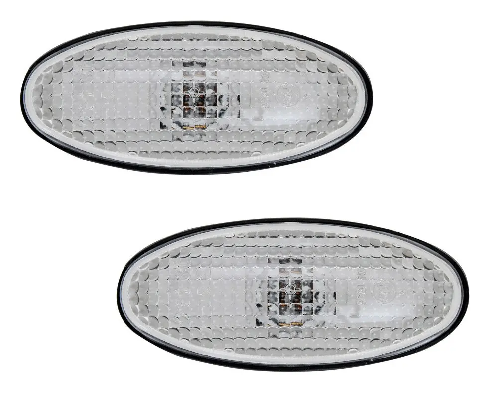 Nissan 200Sx S14 94-99 Fender Sidemarkers Clear Incl E-Mark 1