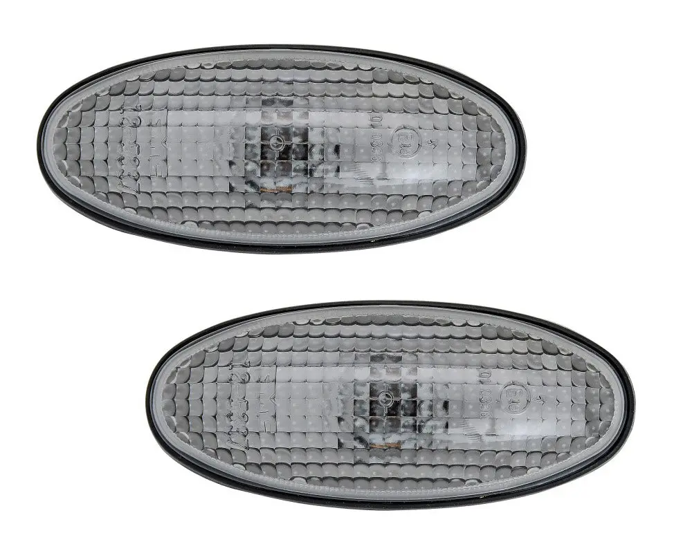 Nissan 200Sx S14 94-99 Fender Sidemarkers Smoke Incl E-Mark 1