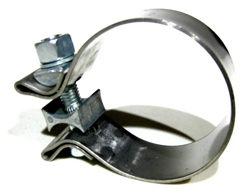 Universal Heat Wrap /Exhaust Band Clamp Steel 3 Inch 1