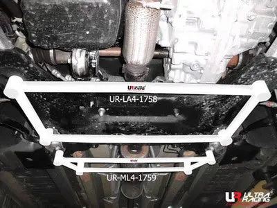 Citroen C4 Picasso 06+ Ultraracing 4-Point Mid Lower Brace 1