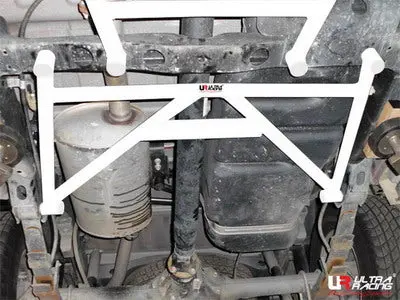 Isuzu D-Max 3.0D 02+ Ultraracing 4-Point Rear Lower Bar 1710 1