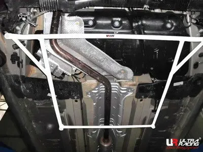 Peugeot 3008 09+ 1.6 Ultraracing 4-Point Rear Lower Brace 1