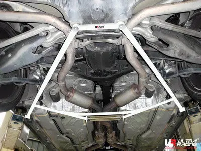Mercedes Sl 350 02-11 Ultraracing 6-Point Rear Lower Brace 1