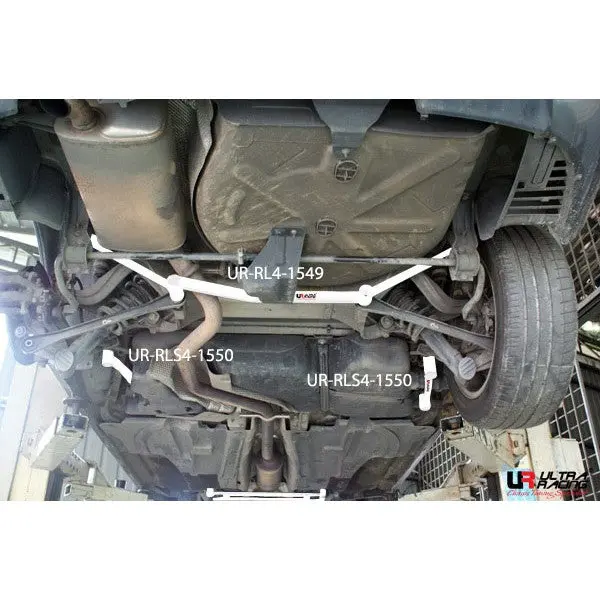 Peugeot 407 04-10 2.0 Ultraracing 2X 2-Point Rear Side Bars 1