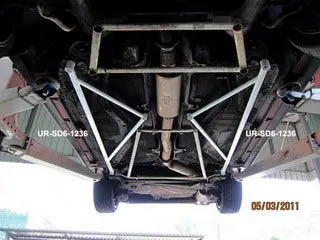 Volvo 850 Turbo 4D Ultra-R 2X 3-Point Side Bars 1236 1