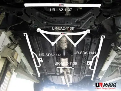 Hyundai Sonata /Kia Optima 11+ Ultra-R 2X 4-Point Side Bars 1