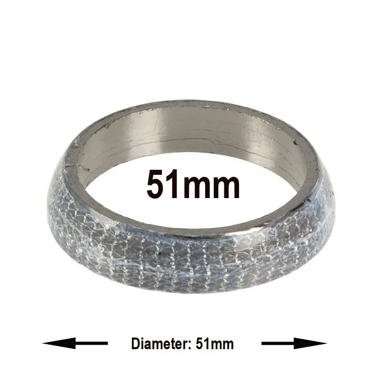 Universal Teflon 51Mm Exhaust Gasket 1