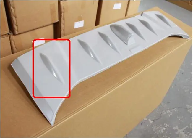 Toyota Gt86 12+ Roof Fin Spoiler Bf Big Fin Abs [Six] 1