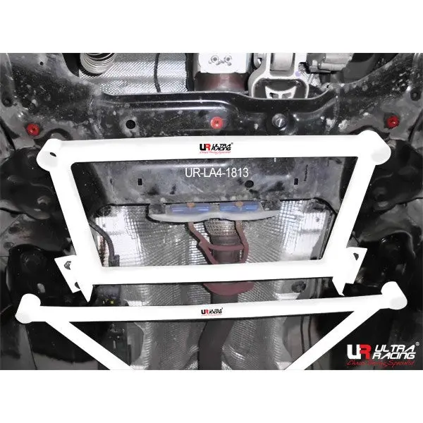 Volvo V60 10+ / Xc60 08+ 2.0T Ultraracing 4P Front H-Brace 1