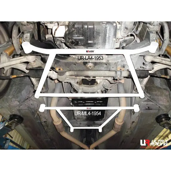 Nissan Skyline V35 2.5 01+ Ultra-R 4-Point Front Lower Brace 1
