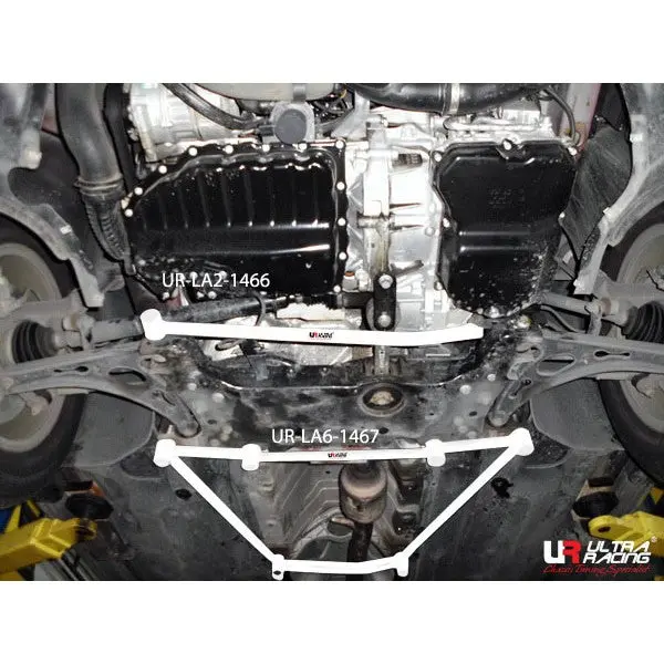 Skoda Yeti 09+ Ultra-R 6-Point Front Lower Brace 1