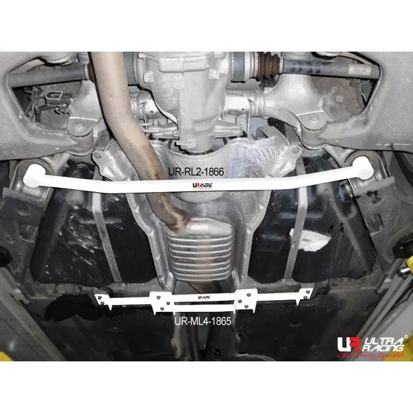 Bmw 5 525 F10 10+ Ultraracing 2-Point Rear Lower Bar 1866 1
