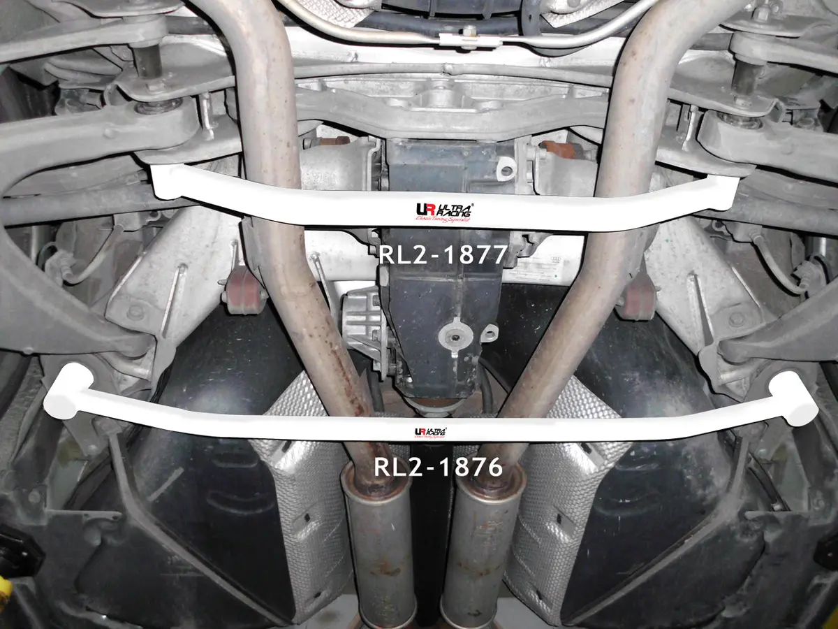 Audi A8/S8 03-10 D3 Ultraracing 2P Rear Lower Tiebar 1876 1