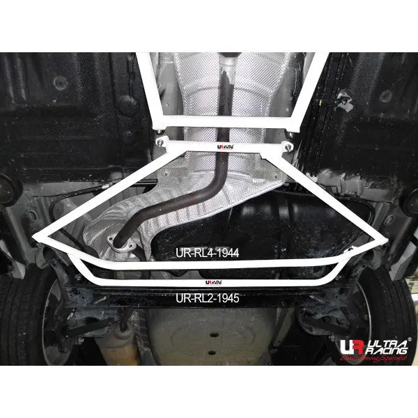 Nissan Almera 1.5 11+ Ultraracing 2-Point Rear Lower Tiebar 1