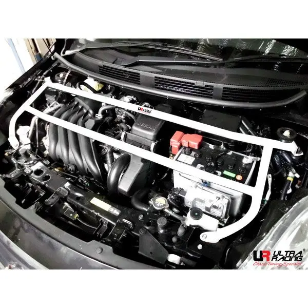 Nissan Almera 1.5 11+ Ultraracing 4P Front Upper Strutbar 1