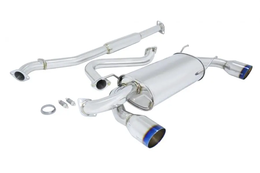 Toyota Gt86 / Subaru Brz Catback Exhaust Dual Blue Tips Mr 1