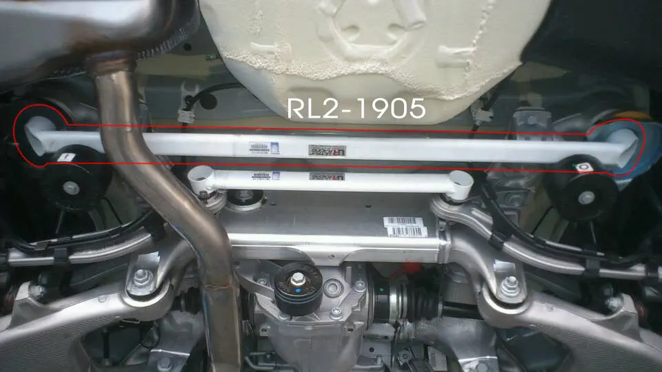 Bmw 640 E63/E64 4.0 03-10 Ultra-R 2-Point Rear Lower Bar V2 1