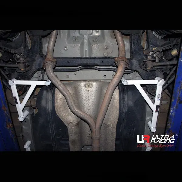 Kia Sorento 09-13 Ultraracing 2X3-Point Rear Lower Side Bars 1
