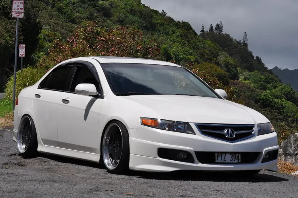 Honda Accord 06-08 (Facelift) A-Spec Style Front Bumper Lip 1