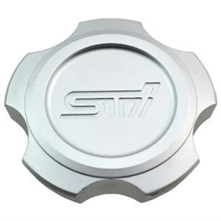 Subaru Impreza/Wrx/Sti Universal Oil Cap Sti-Style Silver 1