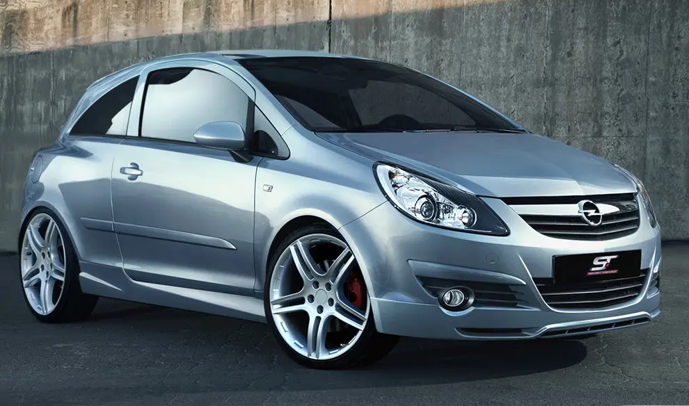 Opel Corsa D 06-12 Front Bumper Lip [Autor] 1
