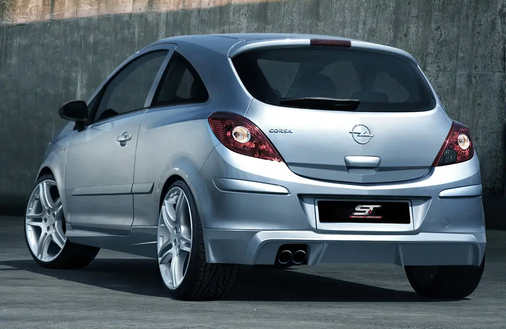 Opel Corsa D 06-12 Rear Bumper Lip [Autor] 1