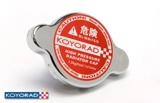 Koyo Rad 1.3 Bar High Pressure Radiator Cap Hyper Red 1