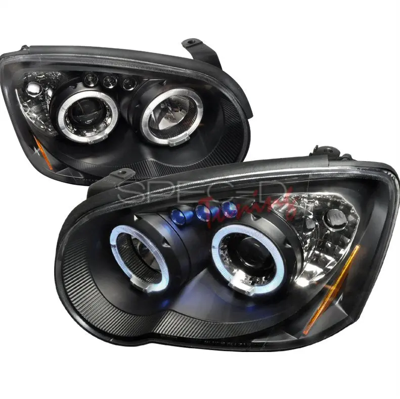 Subaru Impreza Gdc/D/E 04-05 Led Proj. Headlights Black V2 1