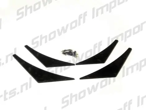 Universal Canards/Windsplitters 4-Pc Abs [Six] 1