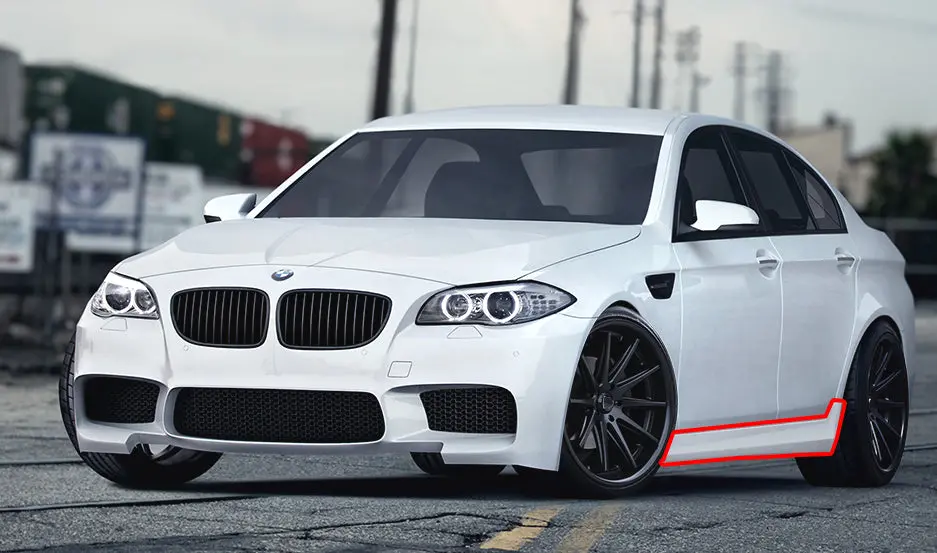 Bmw 5 F10 11+ M5 Look Sideskirts [Autor] 1