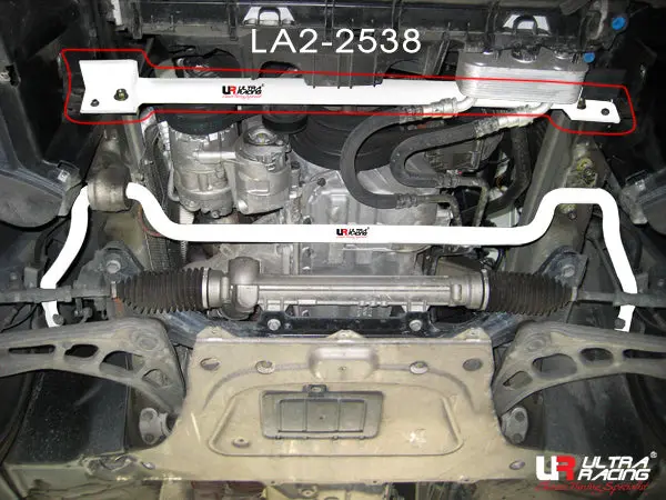 Bmw Z4 E85 02-09 Ultraracing 2-Point Front Lower Brace 2538 1