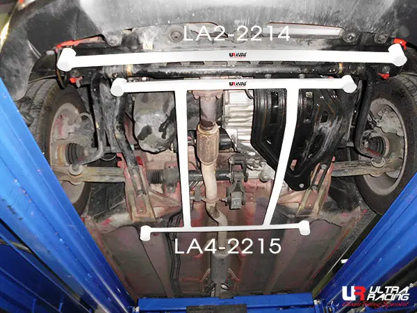 Chevrolet Spark 10+ Ultraracing 4-Point Front Lower H-Brace 1