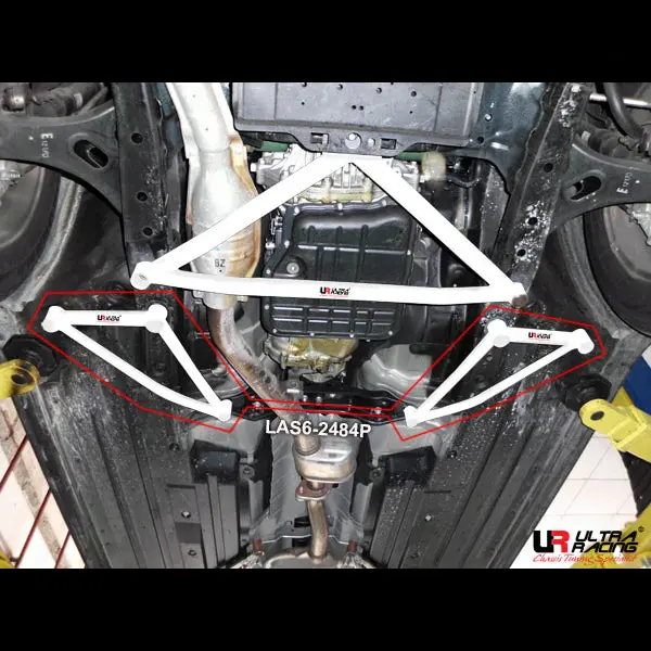 Subaru Outback 09+ Ultra-R 6-Point Front Lower Brace 2484P 1