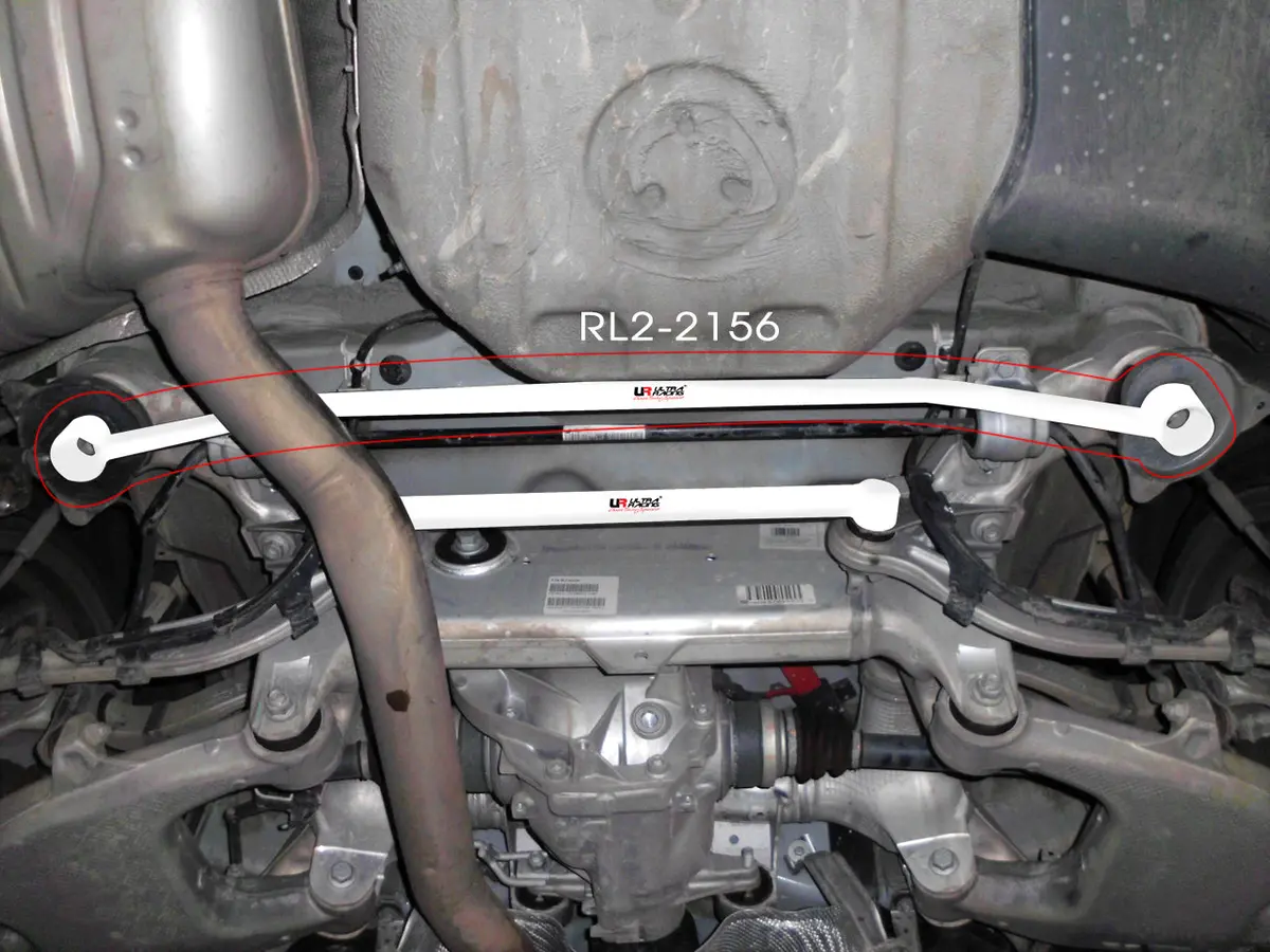 Bmw 528I F10 10+ Ultraracing 2P Rear Lower Bar 2156 1