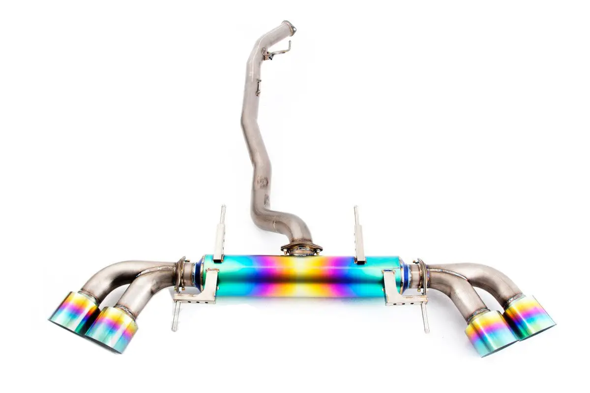 Nissan Gtr R35 09+ Titanium Catback System [Invidia] 1