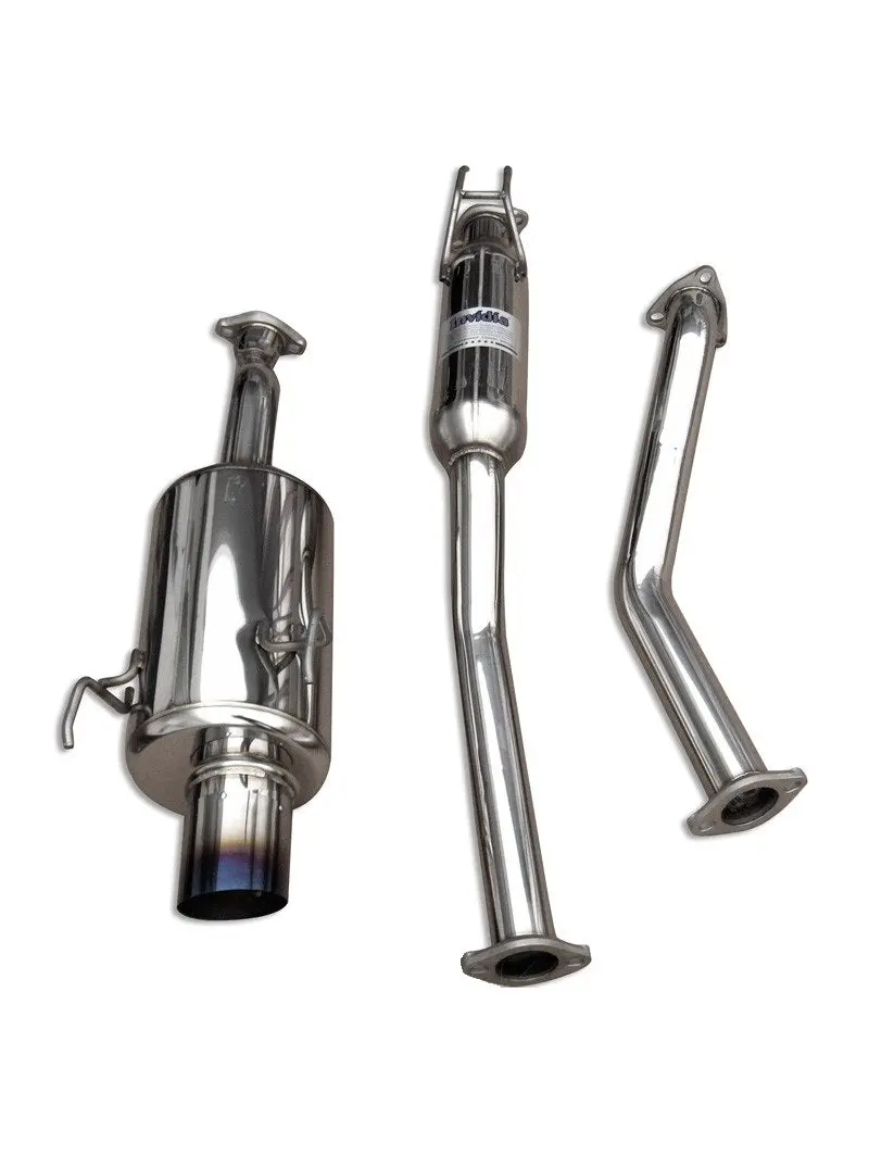 Honda Civic 92-00 2/4D G200 Ti-Tip Catback Inc Tuv [Invidia] 1