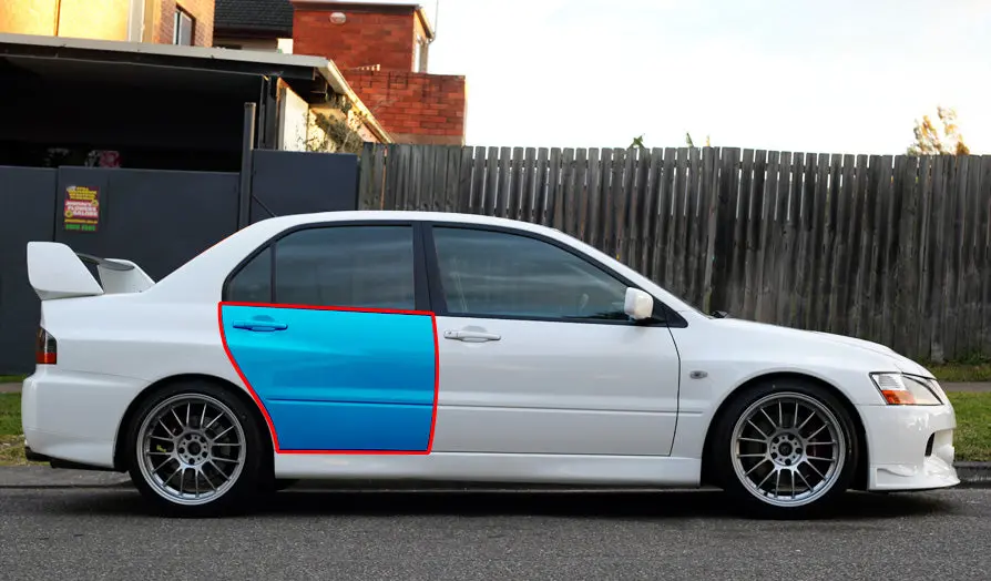 Mitsubishi Lancer Evo 7/8/9 Rear Right Door Lightweight Frp 1