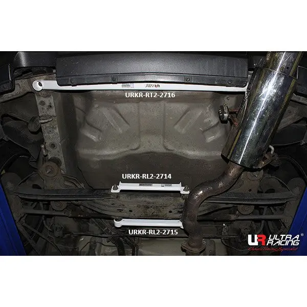 Kia Sportage 04-10 Ultraracing 2-Point Rear Lower Brace V2 1