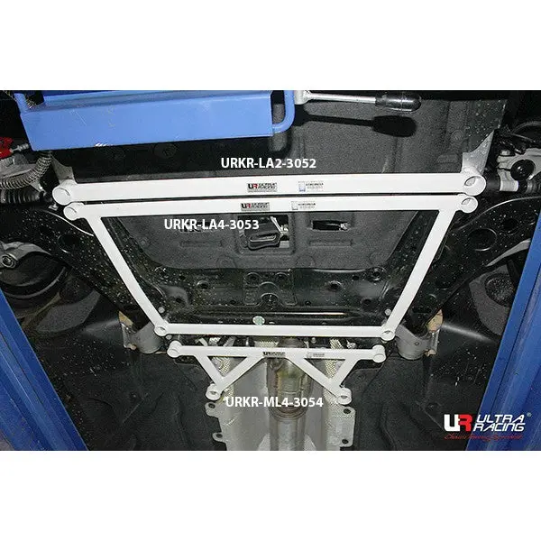 Mini Cooper (S) 14+ F56 Ultraracing 4-Point Mid Lower Brace 1