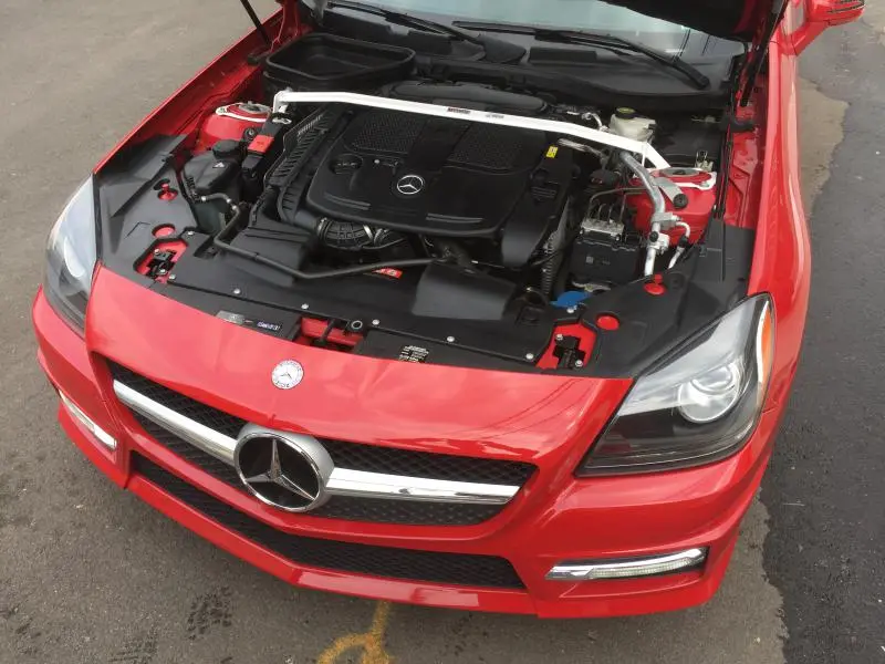 Mercedes Slk R172 11+ Ultraracing 2P Front Upper Strut Bar 1