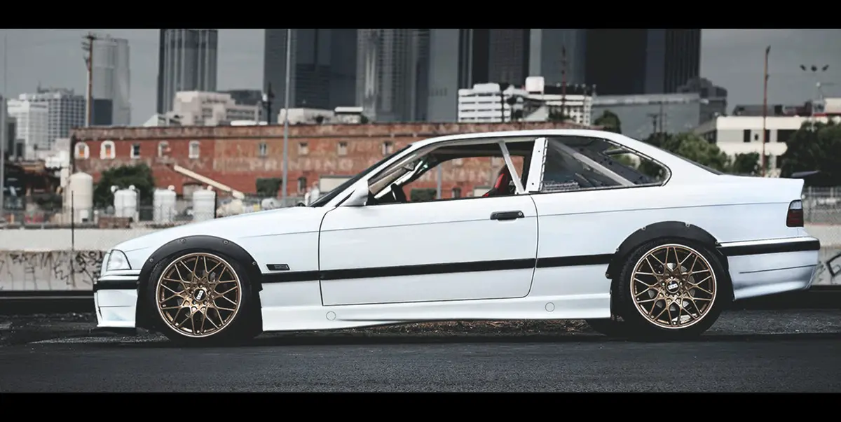 Bmw E36 Coupe Fender Flares Set 3-4Cm (Front & Rear) 1