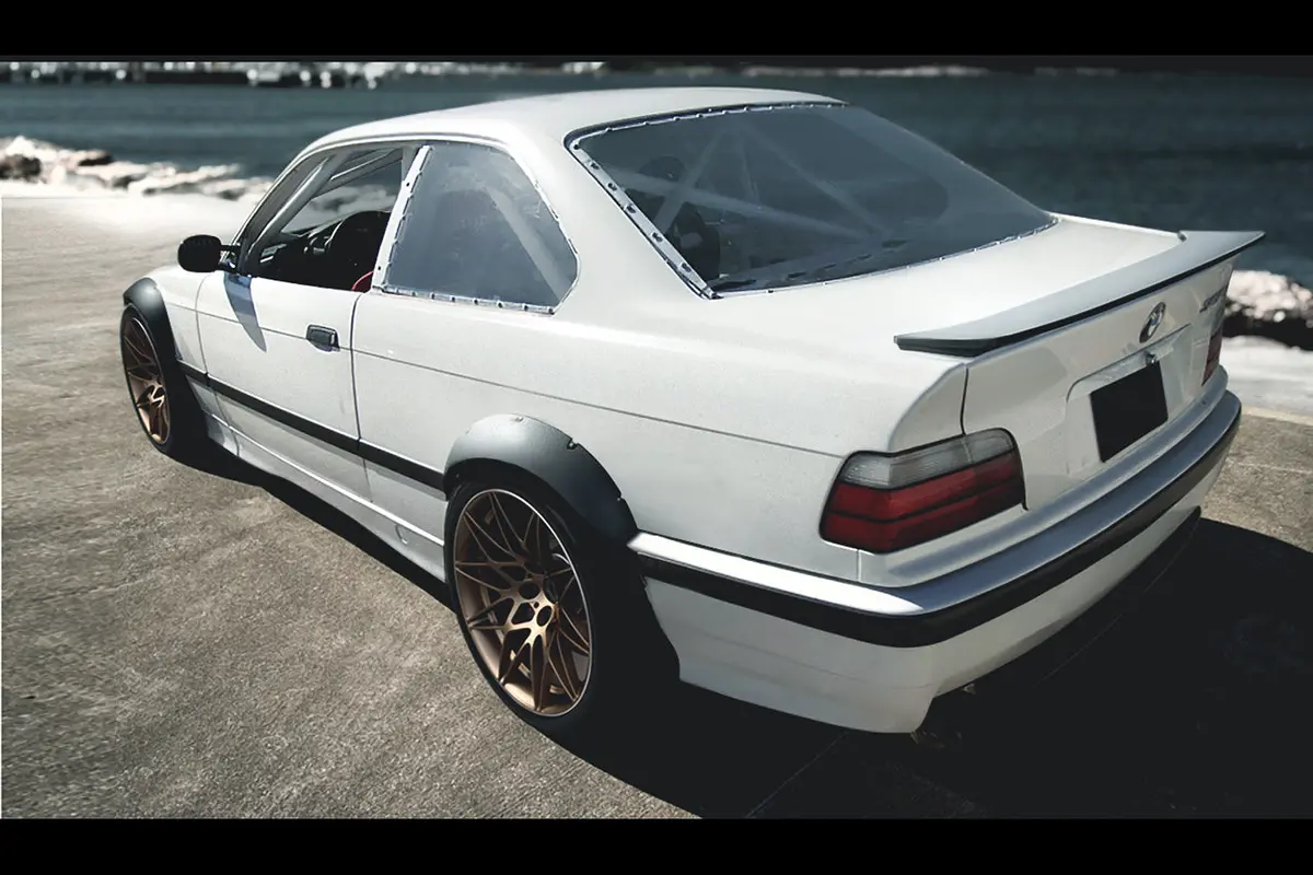 Bmw E36 Coupe Trunk Spoiler 1