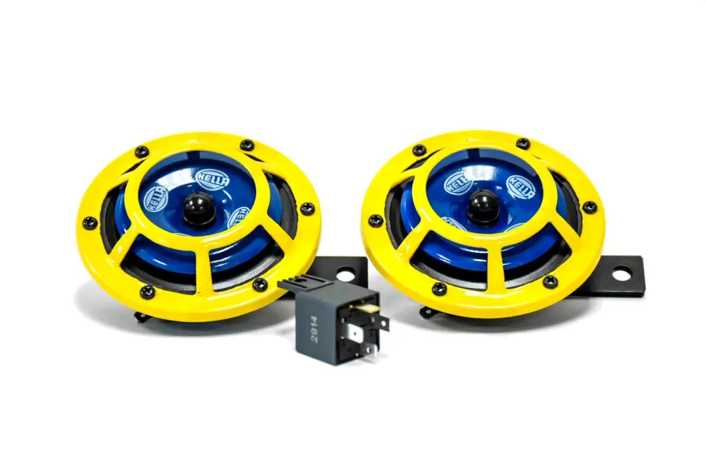 Hella Sharptone Horn Kit Yellow 115Db 350/415Hz Set Of 2 1
