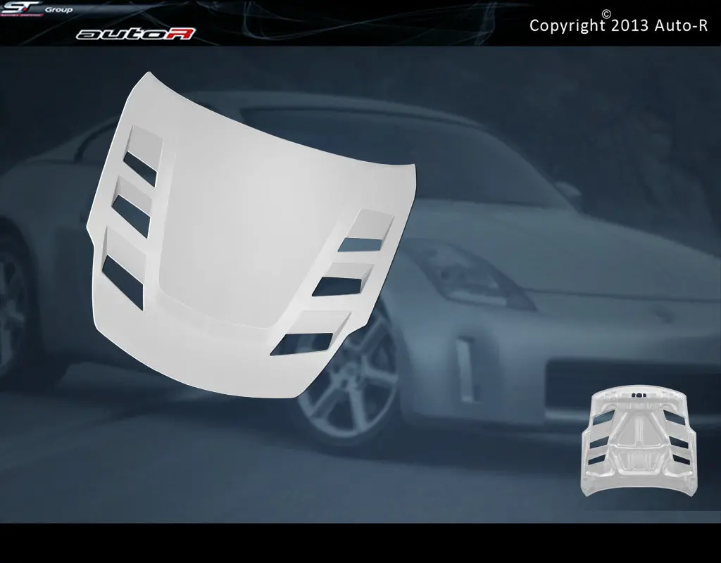 Nissan 350Z 02-06 Frp Race Hood Top Secret Style [Autor] 1
