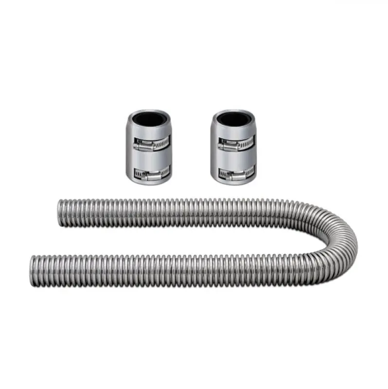 Flexible Stainless Steel Radiator Hose - Universal Mishimoto 1